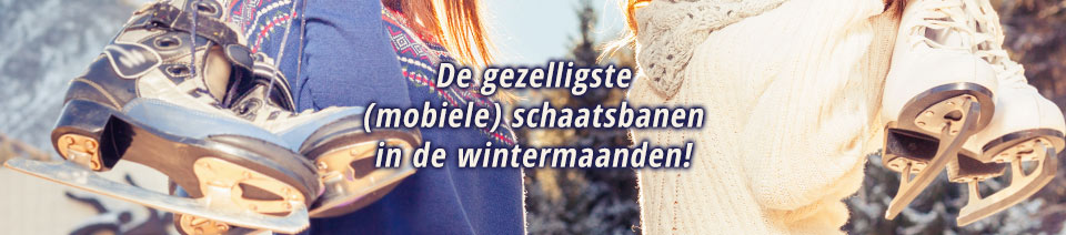 Overzicht van (mobiele) ijsbanen en schaatsbanen in Nederland en het buitenland.